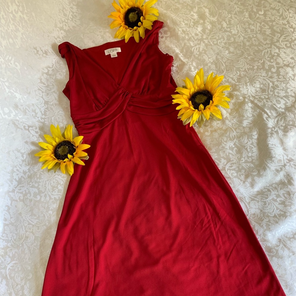 Fancy red dress